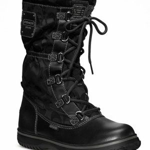 Coach Shaine Signature Winter Boots Women's 5